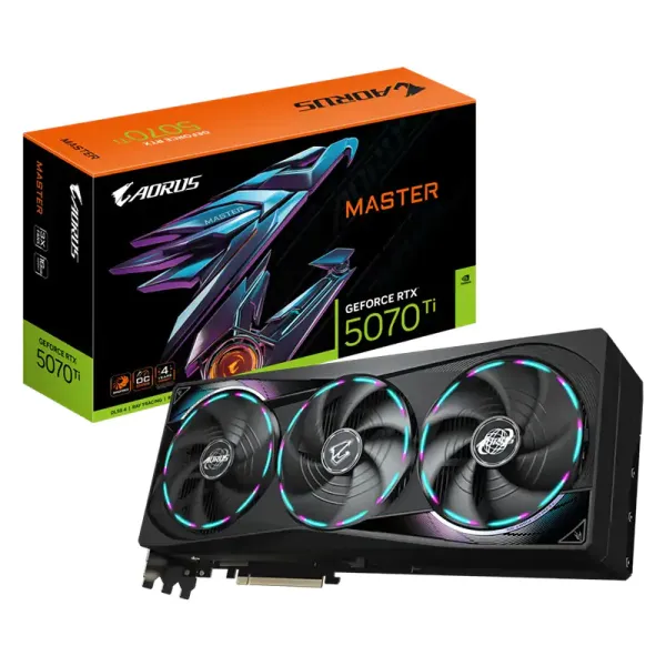 Gigabyte Aorus Master RTX 5070 Ti OC 16G