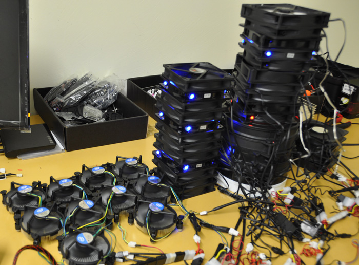 Q How many fans can you daisy chain on a 230w sfx PSU? A More than