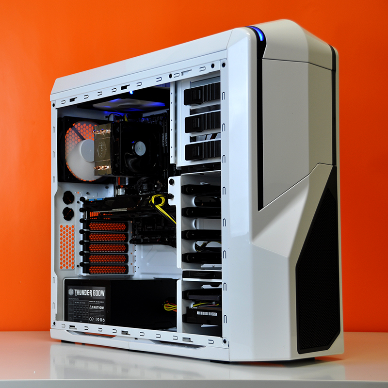 Sirin Intel / Nvidia Custom Gaming PC in NZXT Phantom 410 - Evatech News