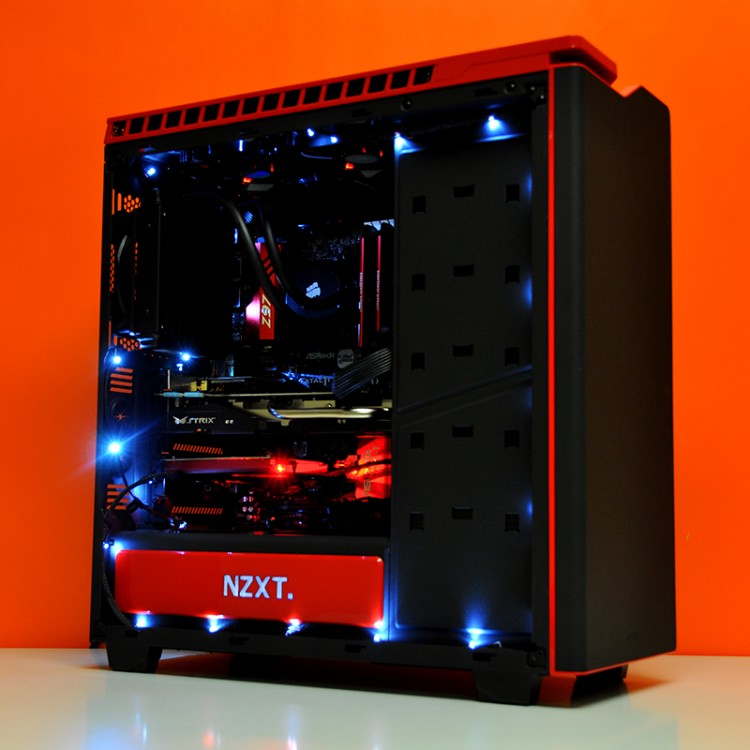 Custom Gaming PC in NZXT Case