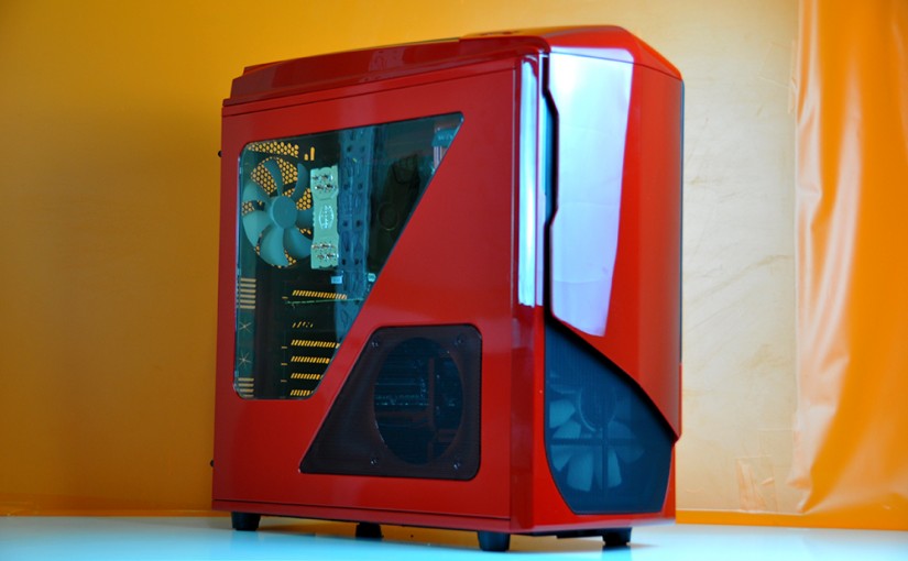 Sirin Intel Haswell Custom Gaming PC in NZXT Phantom 530 Red