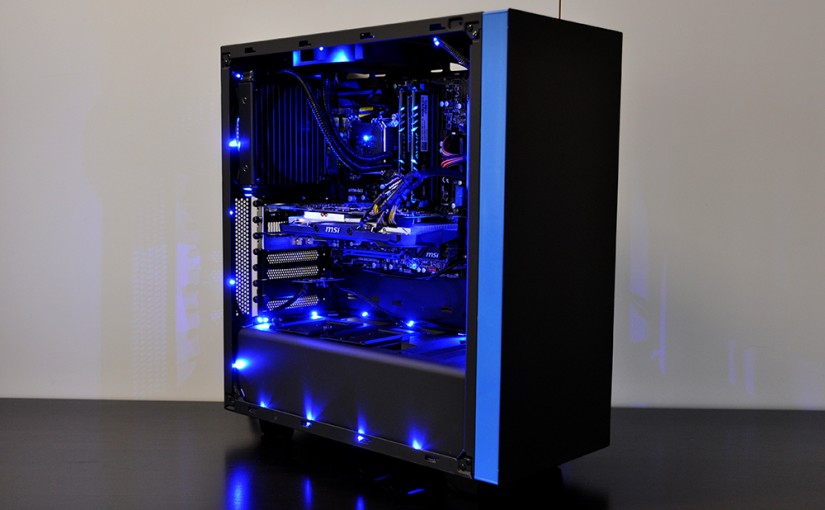 Sirin Custom Gaming PC in NZXT Source 340