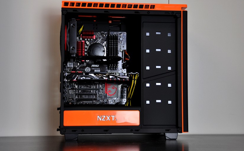 Sirin Custom Gaming PC in NZXT H440