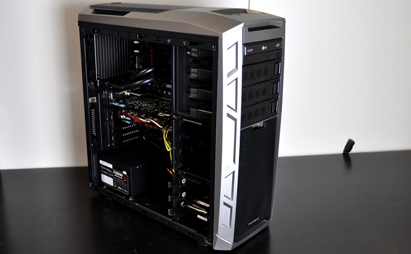 Sirin Custom Gaming PC in Raidmax Narwhal