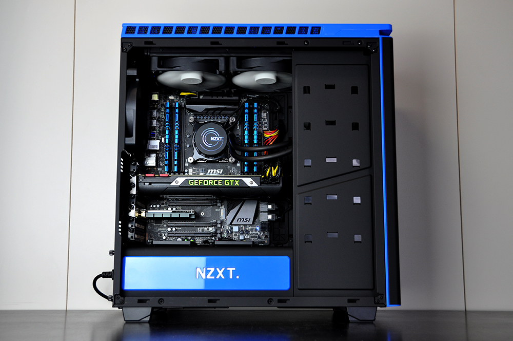 NZXT アクリルウィンドウ付きPCケース H440ジャンク Ragnarok i7
