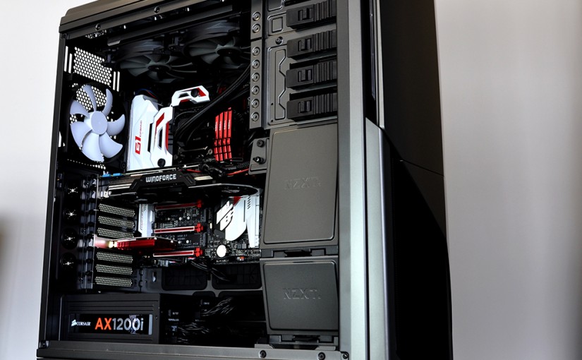 Custom Gaming PC in NZXT Phantom 820