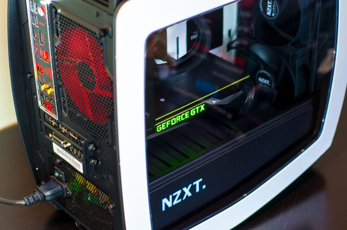 Ryu Custom Gaming PC in NZXT Manta White