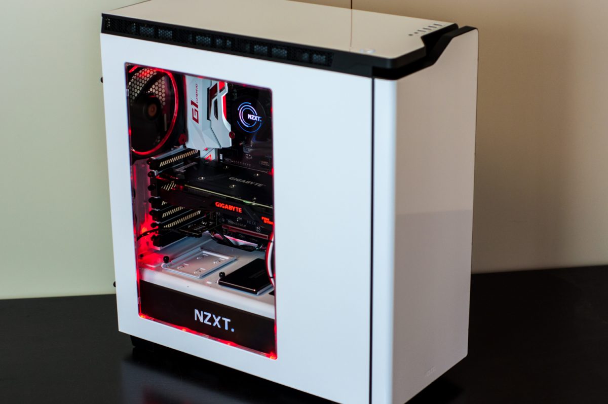 Valkyrie Custom Gaming PC in NZXT H440 White - Evatech News