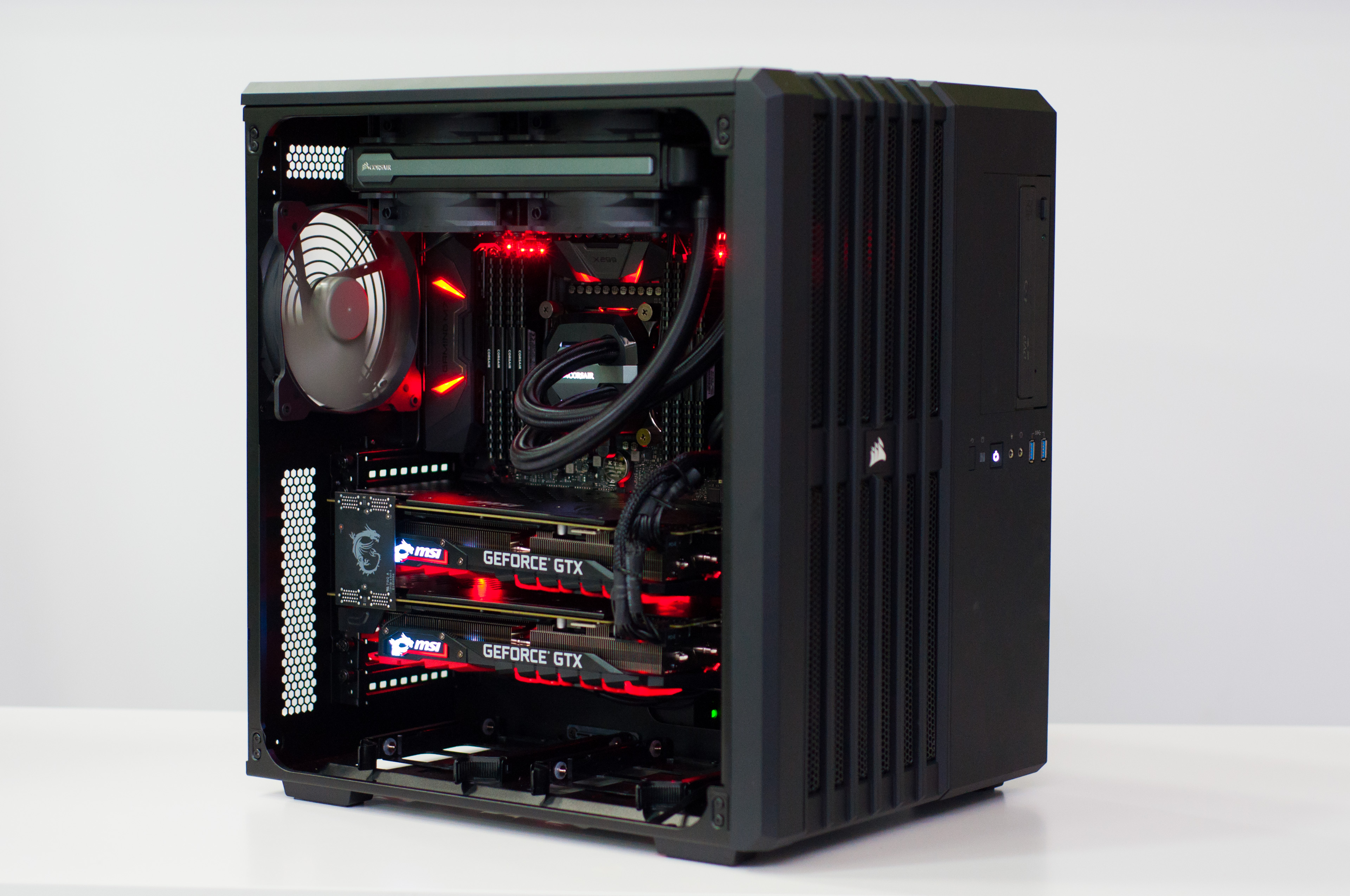 Ragnarok Gaming PC in Corsair Air 540 Black – Evatech News