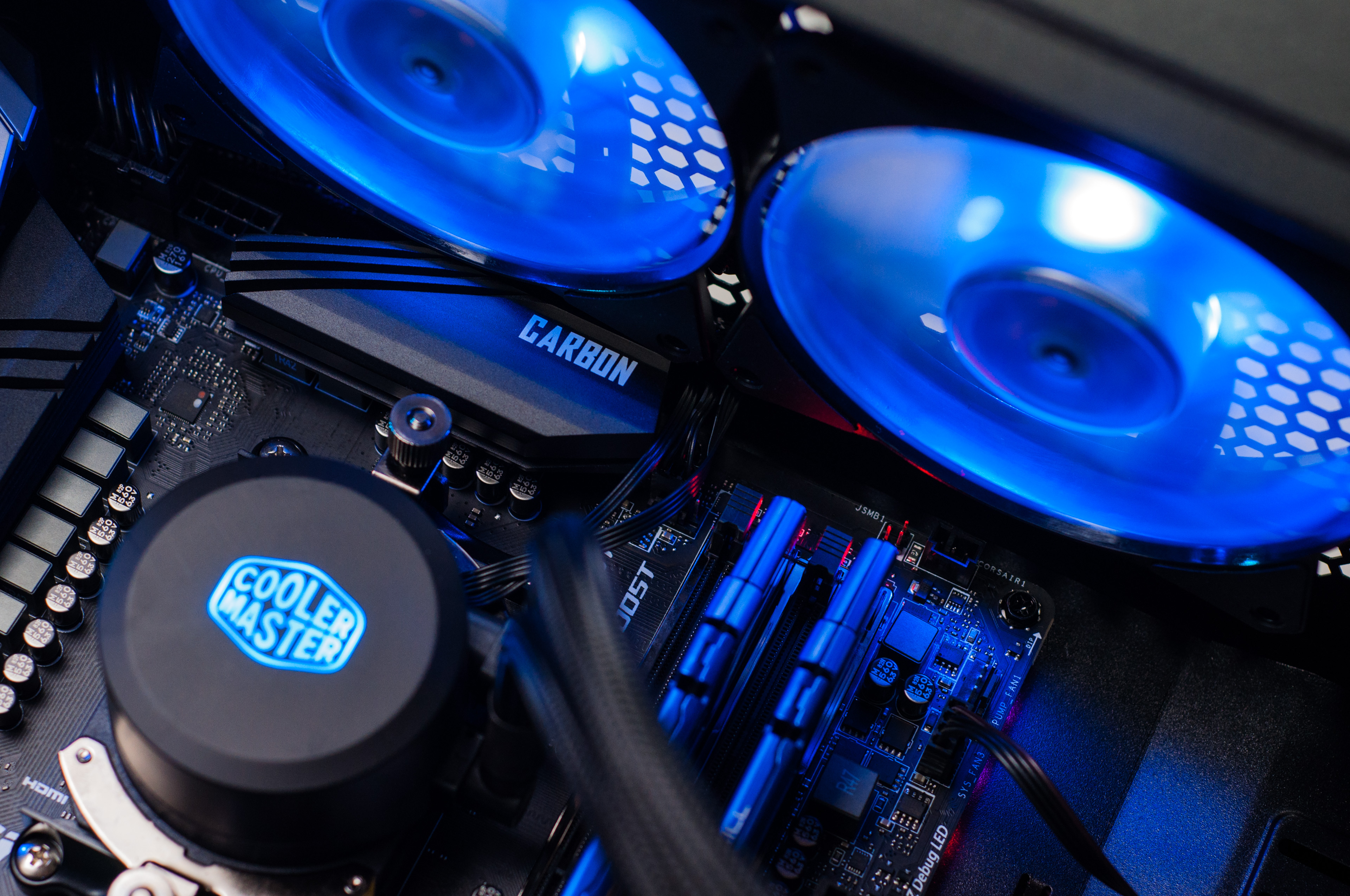 Wraith Gaming PC in CoolerMaster MasterBox MB500 RGB Black