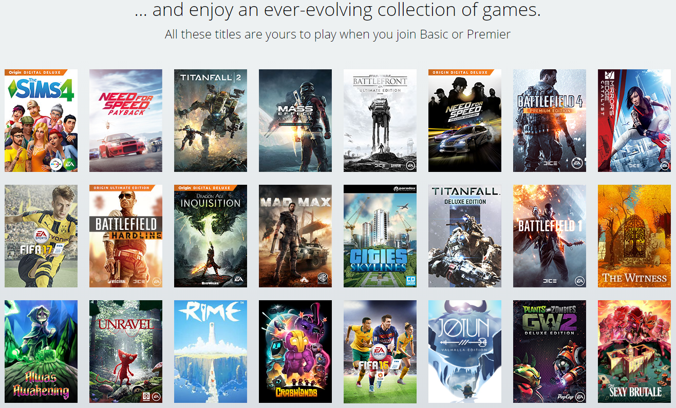 Origin and Steam want you playing games!