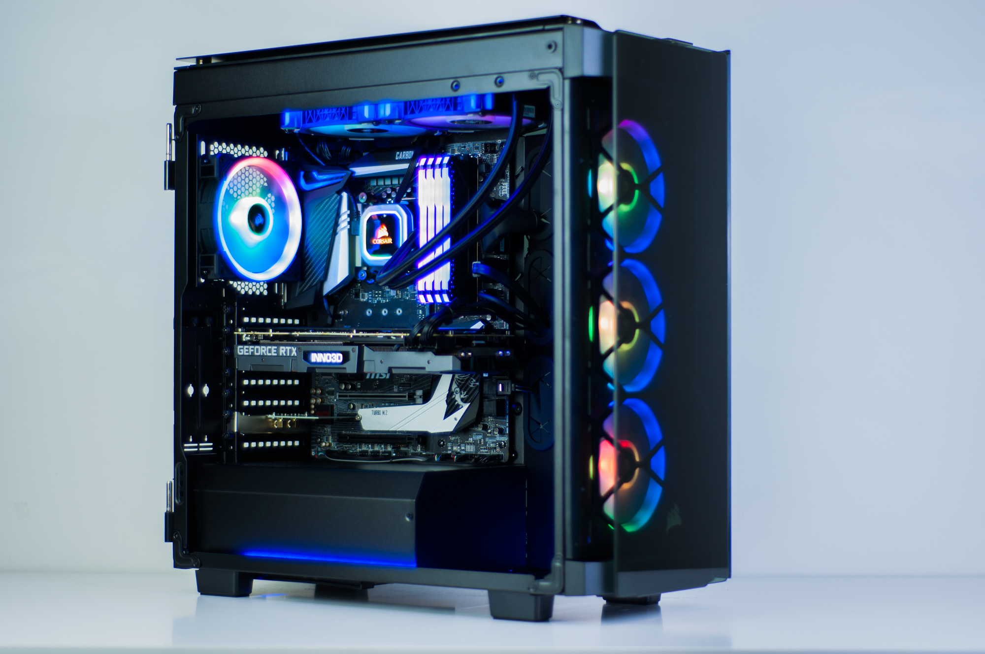 Valkyrie Custom Gaming PC in Corsair 500D RGB - Evatech News