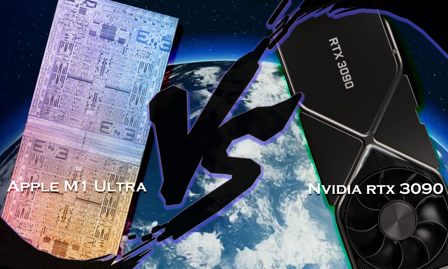 Apple M1 Ultra vs Nvidia RTX 3090