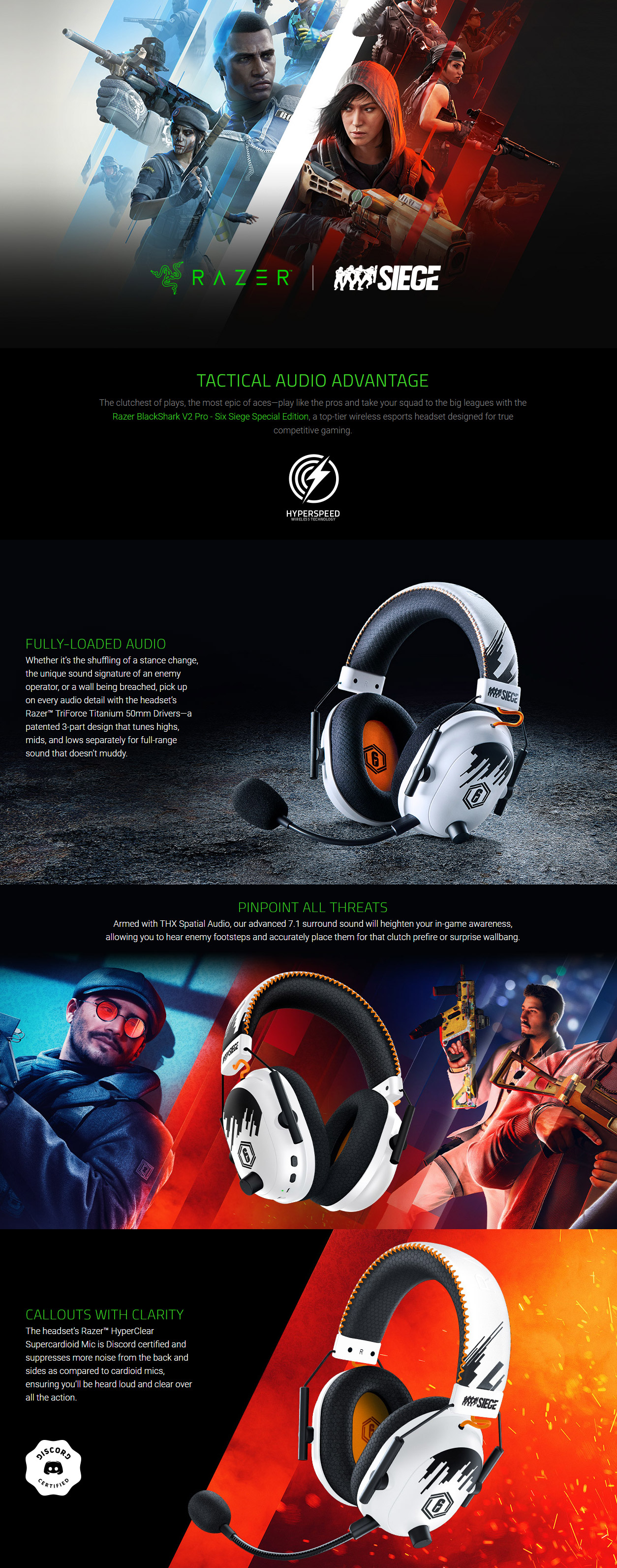 Razer Blackshark V2 Wireless Pro Headset
